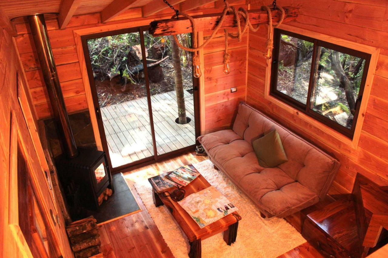 Coñaripe Cabanas Bosque Milenario מראה חיצוני תמונה