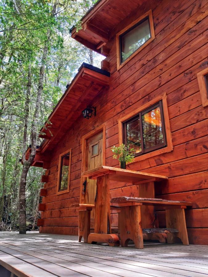 Coñaripe Cabanas Bosque Milenario מראה חיצוני תמונה
